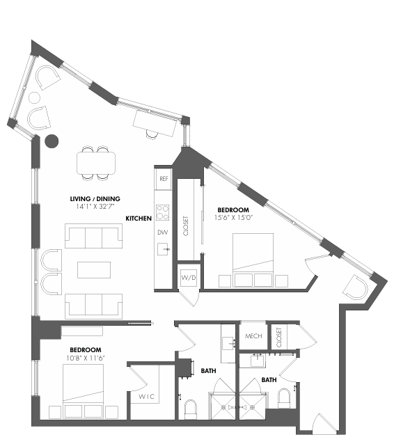 floorplan image of B1